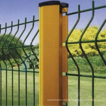 Peach Post Security Wire Mesh Fence